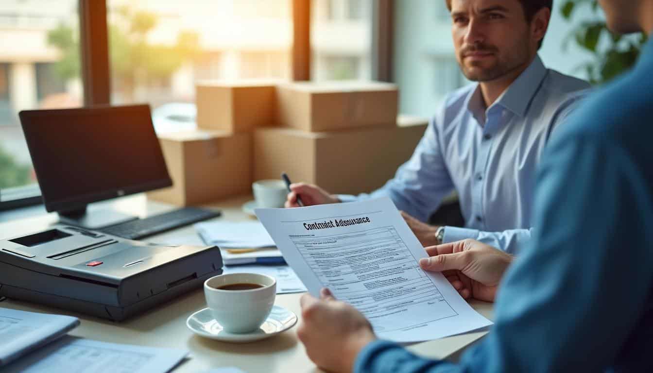 Illustration: Fonctionnement et souscription à l’assurance ad valorem pour la marchandise