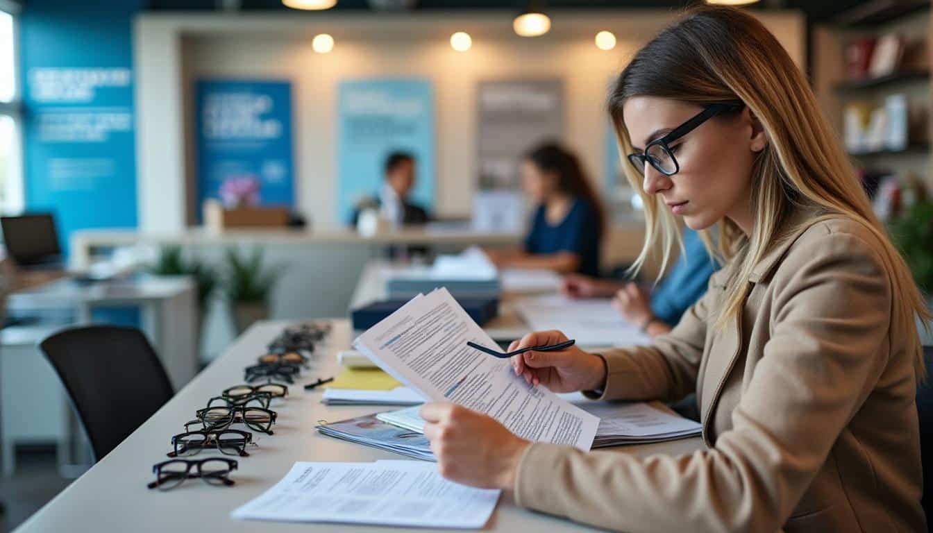 Illustration: Définitions des termes essentiels liés au remboursement des lunettes par la mutuelle