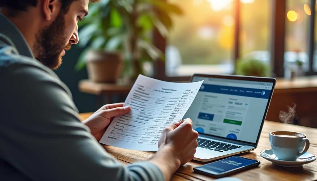 Illustration: Où trouver et comment consulter son numéro de compte en banque ?