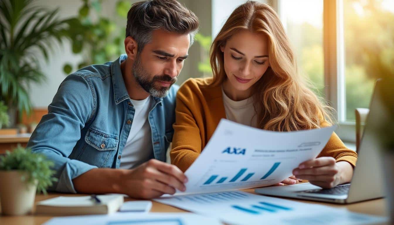 Illustration: Présentation générale du tableau de remboursement de la mutuelle AXA