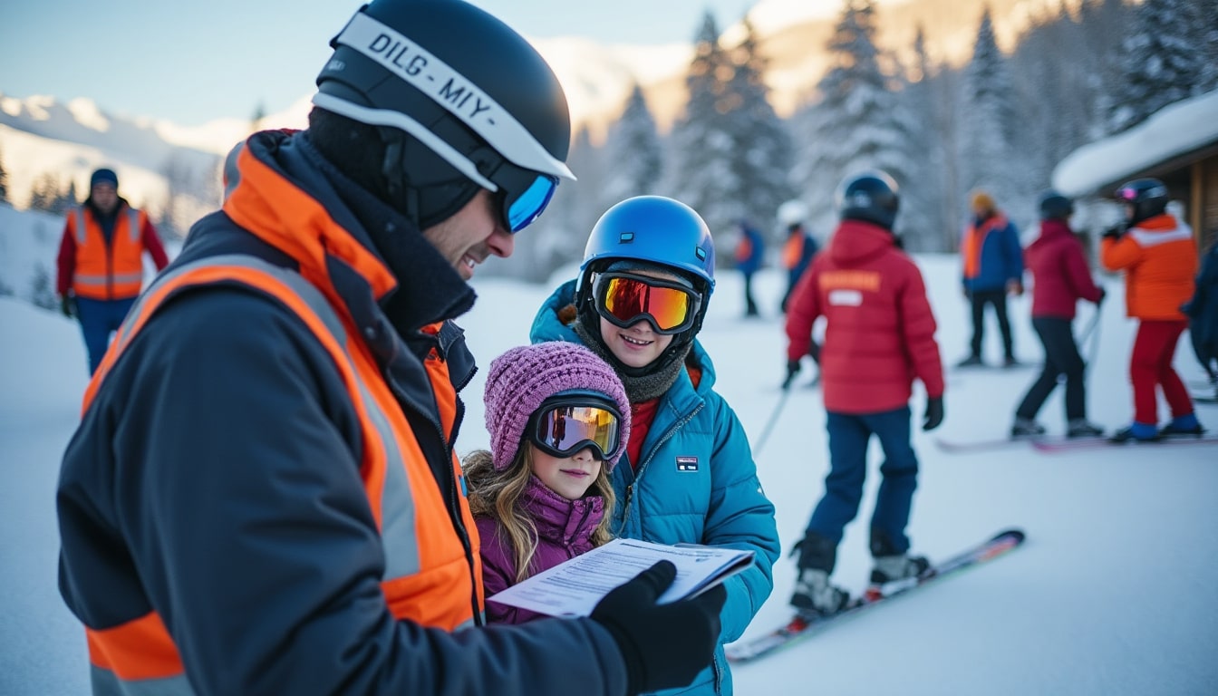 Illustration: Détail des garanties et couvertures de l’assurance ski Visa Premier