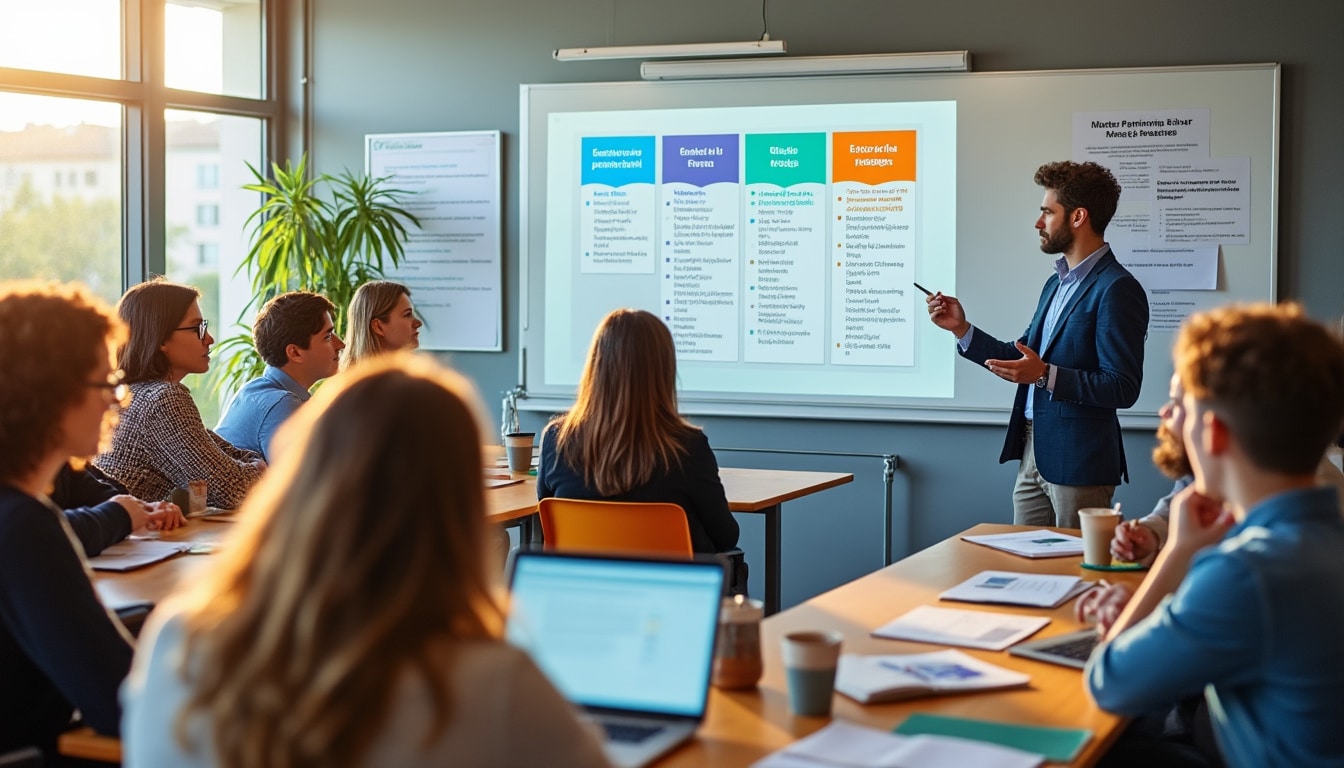 Illustration: Les différentes appellations et parcours du master en gestion du patrimoine