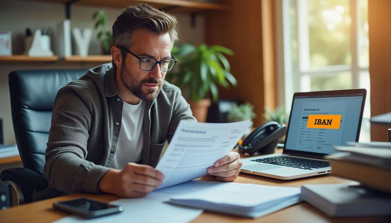 Illustration: Comprendre les enjeux d’un IBAN erroné : correction, délai et procédure