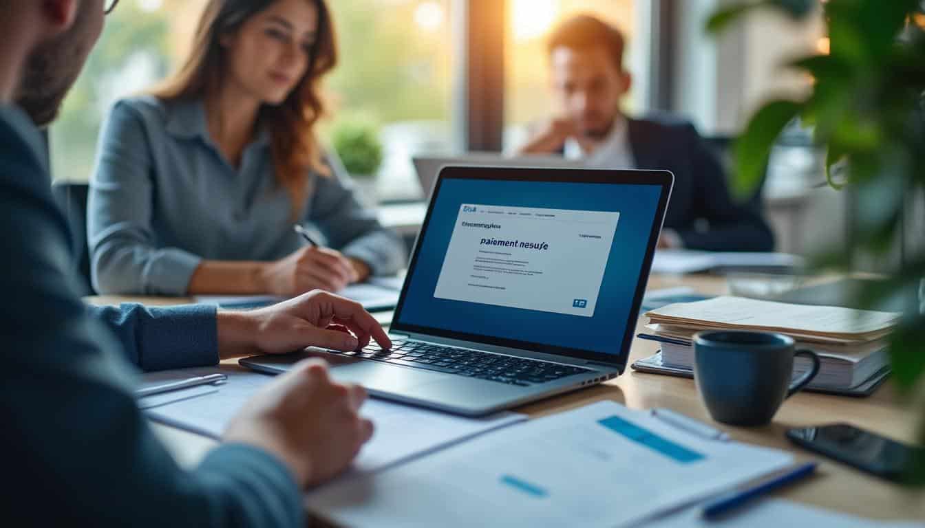 Illustration: Comprendre les causes d’un paiement refusé en raison d’un IBAN erroné