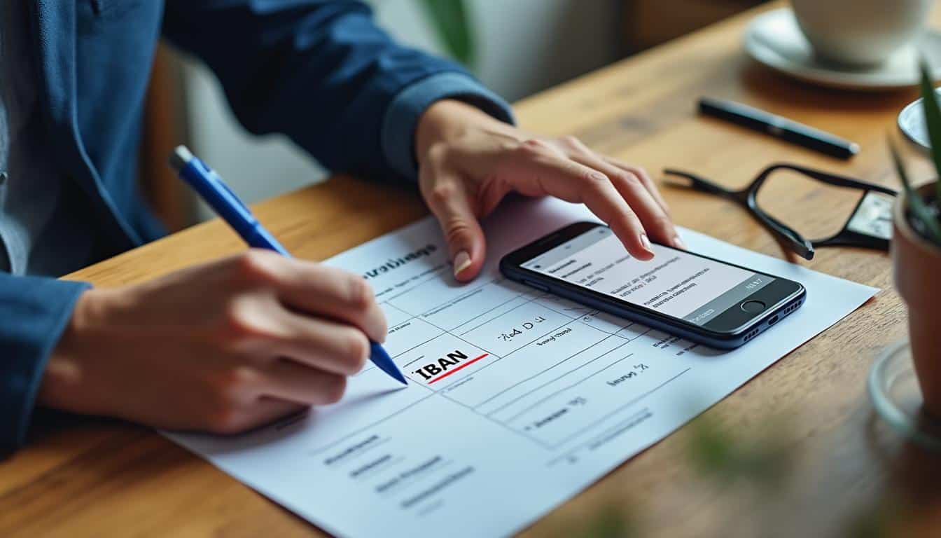 IBAN erroné, titulaire du compte et vérification sécurisée