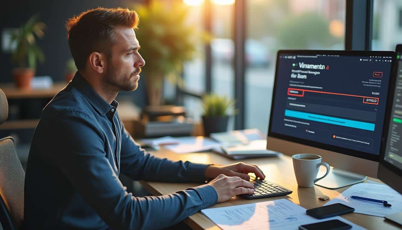 Illustration: Comprendre les enjeux d’un IBAN erroné lors d’un virement : retour et délais