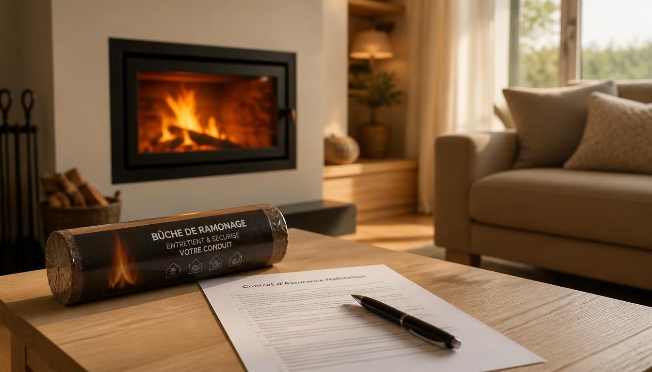 Bûche de ramonage et assurance habitation